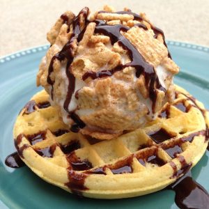 Oven Fried Waffle